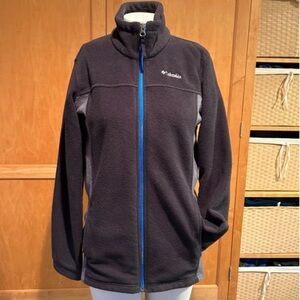 Columbia Men’s Black and Blue Performance Jacket Size L